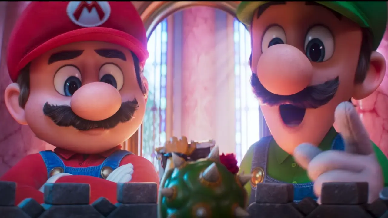 Mario vai ao espaço em novo filme da Nintendo.